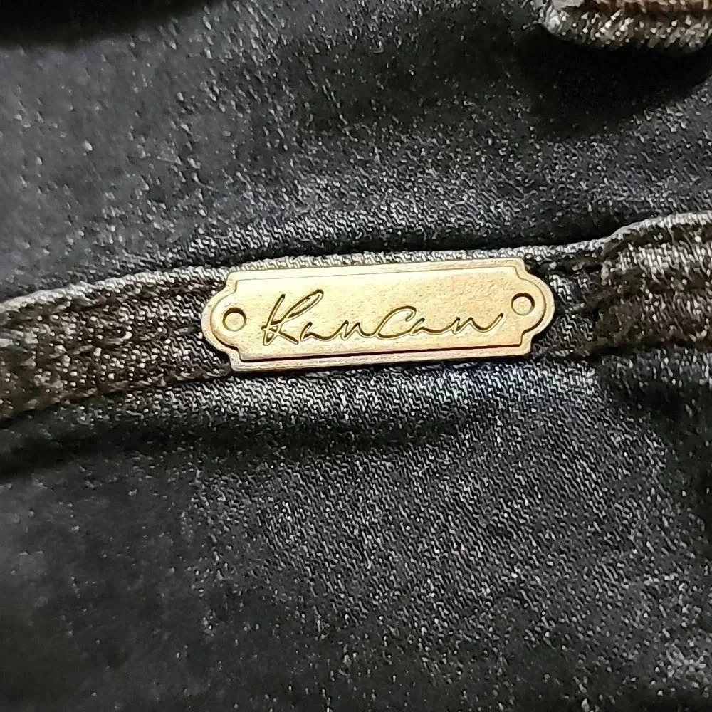 Kancan Mid Rise Super Distressed Skinny Jeans - Size 24- NWOT 💙 - Picture 8 of 9